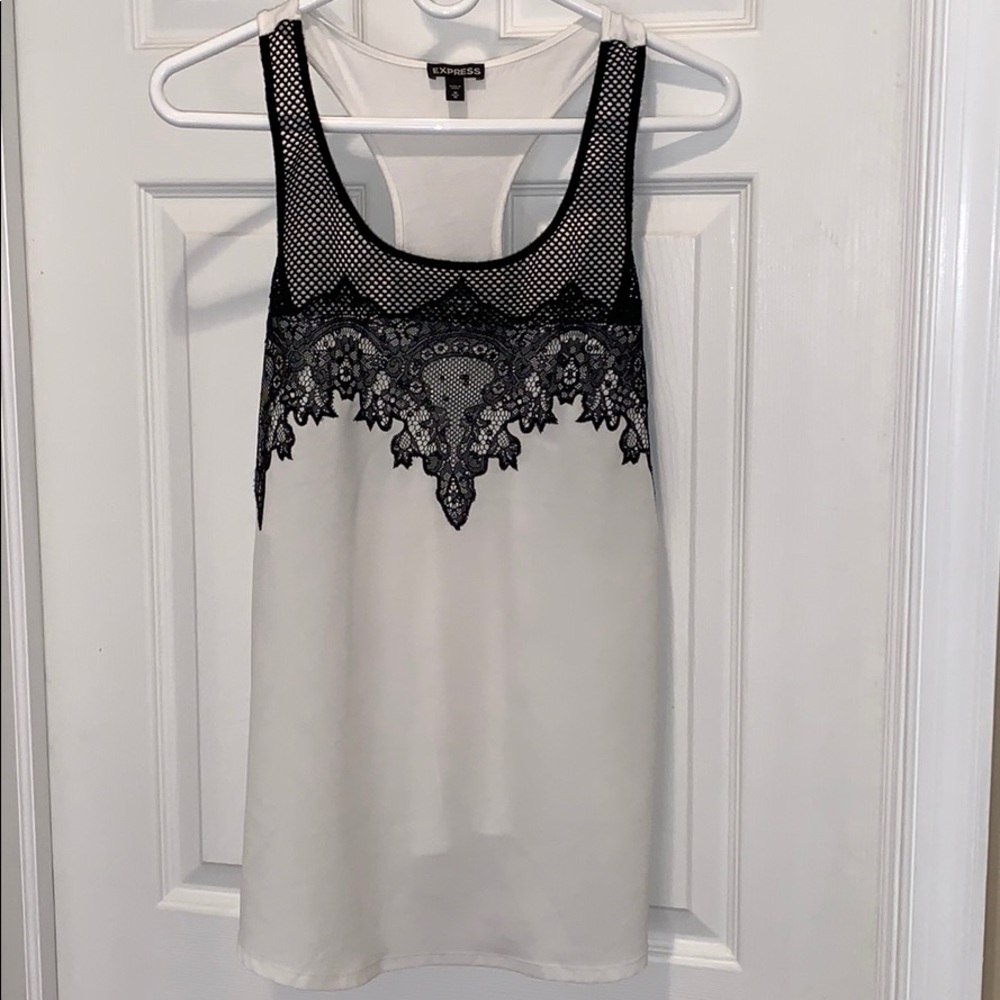Express Mesh Lace tank